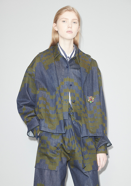 未使用  タグ付  ODEEH  オ・デイ  オデー  ジャケットコート  34 未使用 タグ付 ODEEH オ・デイ オデー ジャケットコート 34